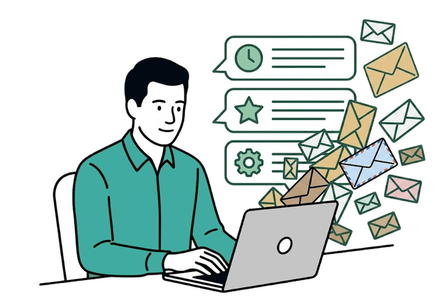 DeskStack login illustration